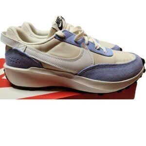 Nike Waffle Debut Sneaker Women's Size 8.5 Soft Pearl & Summit White